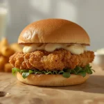 Popeyes Chicken Sandwich - recipe card
