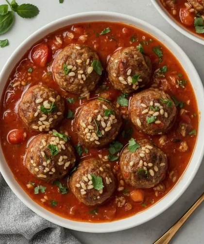 Porcupine Meatballs
