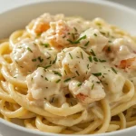 Red Lobster Crab Alfredo - recipe card