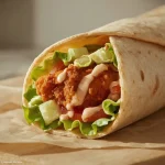 Red Rooster Rippa Roll - recipe card