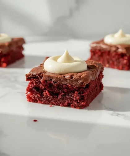 Red Velvet Brownies