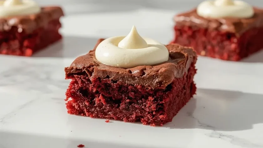 Red Velvet Brownies