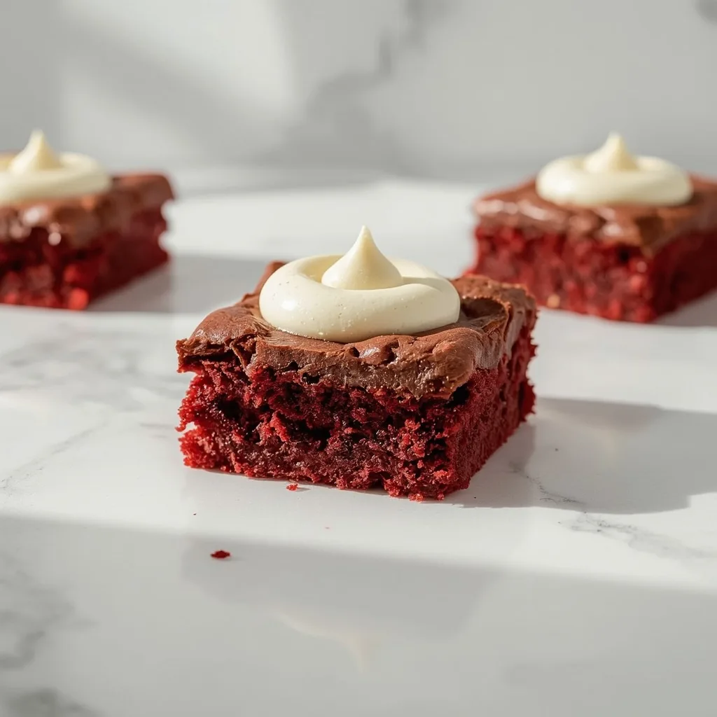 Red Velvet Brownies