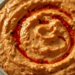 Roasted Red Pepper Dip - recipe card