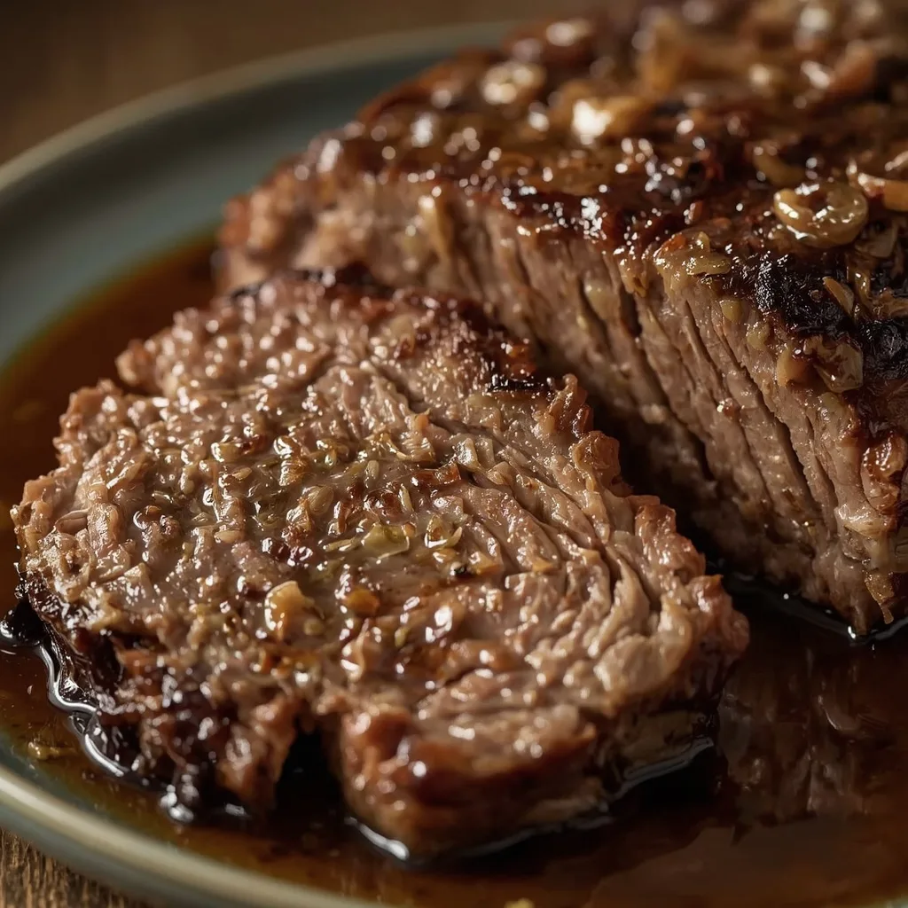 Slow-Braised Beef Brisket