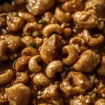 Slow Cooked Cashew Chicken - recipe card