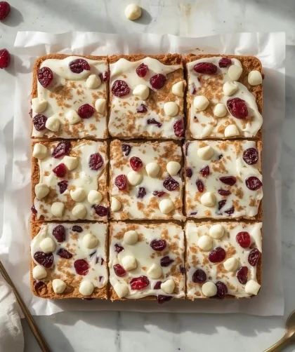 Starbucks Cranberry Bliss Bar