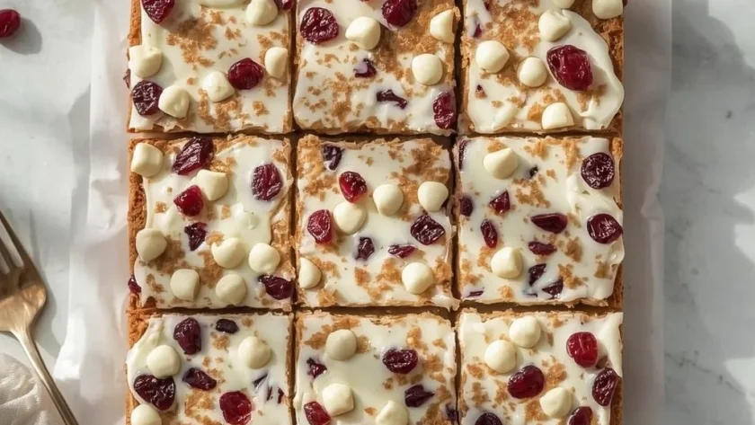 Starbucks Cranberry Bliss Bar
