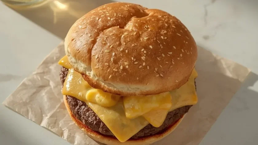 Steak And Shake Garlic Double Steakburger