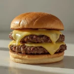 Steak And Shake Garlic Double Steakburger - recipe card