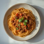 Taco Spaghetti