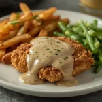 Texas Roadhouse Chicken Fried Sirloin - recipe card