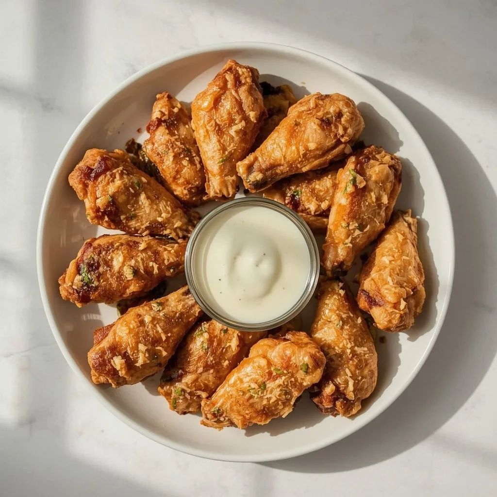Air Fryer Wingstop Garlic Parmesan Wings