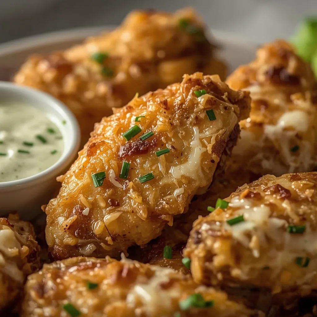 Air Fryer Wingstop Garlic Parmesan Wings