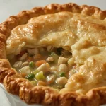 Boston Market Chicken Pot Pie - recipe card