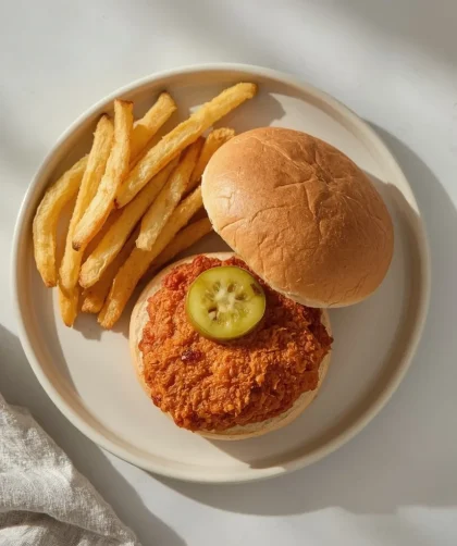 Chick-fil-A Air Fryer Spicy Chicken Deluxe