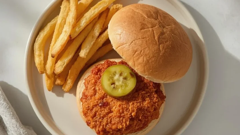 Chick-fil-A Air Fryer Spicy Chicken Deluxe