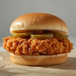Chick-fil-A Air Fryer Spicy Chicken Deluxe - recipe card