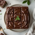 Creme De Menthe Brownies