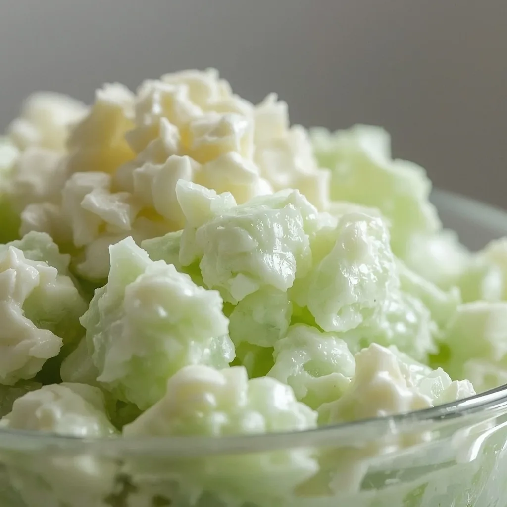 Furr's Light Green Jell-O Salad