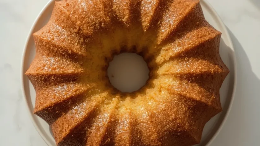 Golden Pound Cake