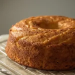 Golden Pound Cake - recipe card