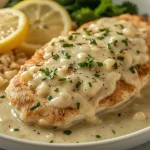 Healthy Chicken Piccata (Cheesecake Factory Style) - recipe card