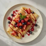 IHOP Fresh Berry Crepes