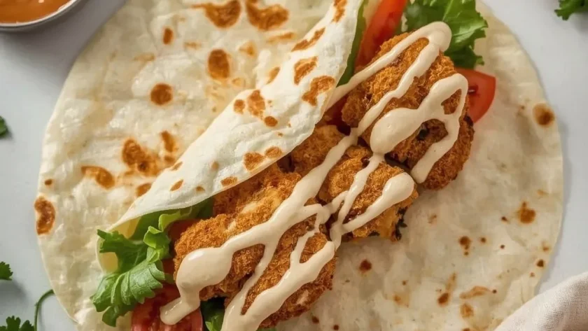 KFC Twister Wrap (Pepper Mayo)
