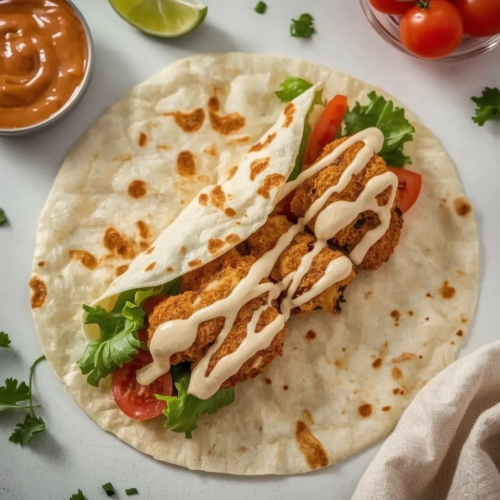 KFC Twister Wrap (Pepper Mayo)