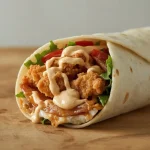 KFC Twister Wrap (Pepper Mayo) - recipe card