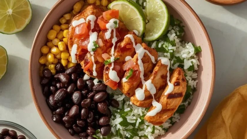 Low Calorie Chipotle Chicken Bowl