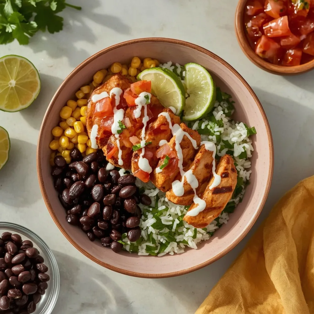 Low Calorie Chipotle Chicken Bowl