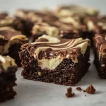 Marbled Brownies - recipe card