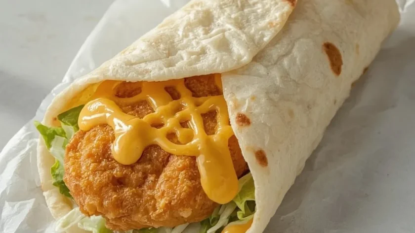 McDonald's Honey Mustard Snack Wrap