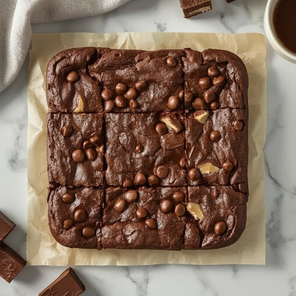 Milky Way Brownies
