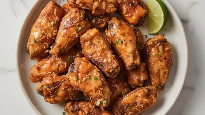 Paleo Buffalo Wild Wings (Garlic Parm)