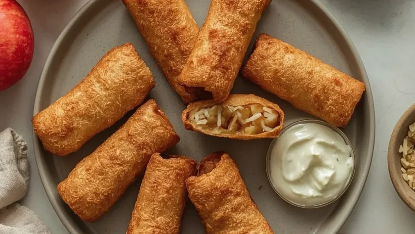 Panda Express Apple Pie Egg Rolls