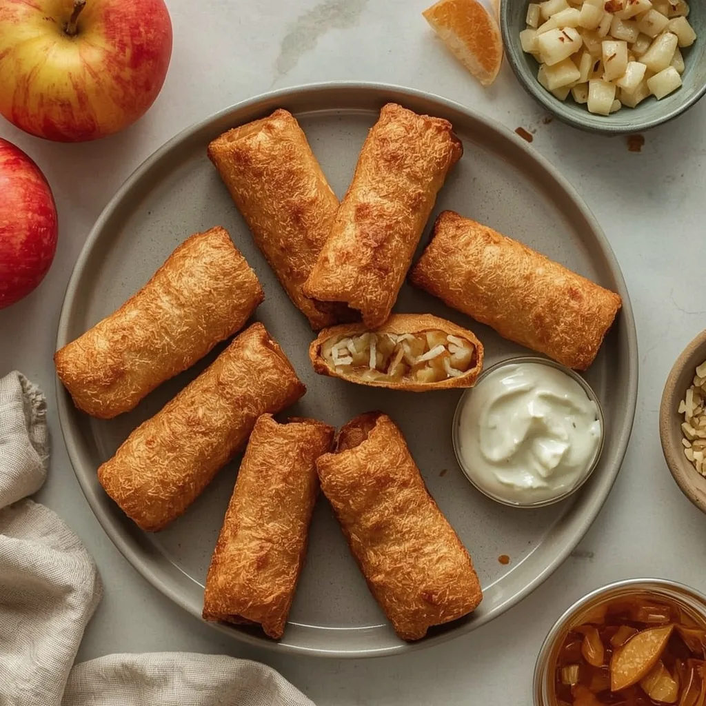 Panda Express Apple Pie Egg Rolls