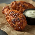 Popeyes Blackened Chicken Tenders - recipe card