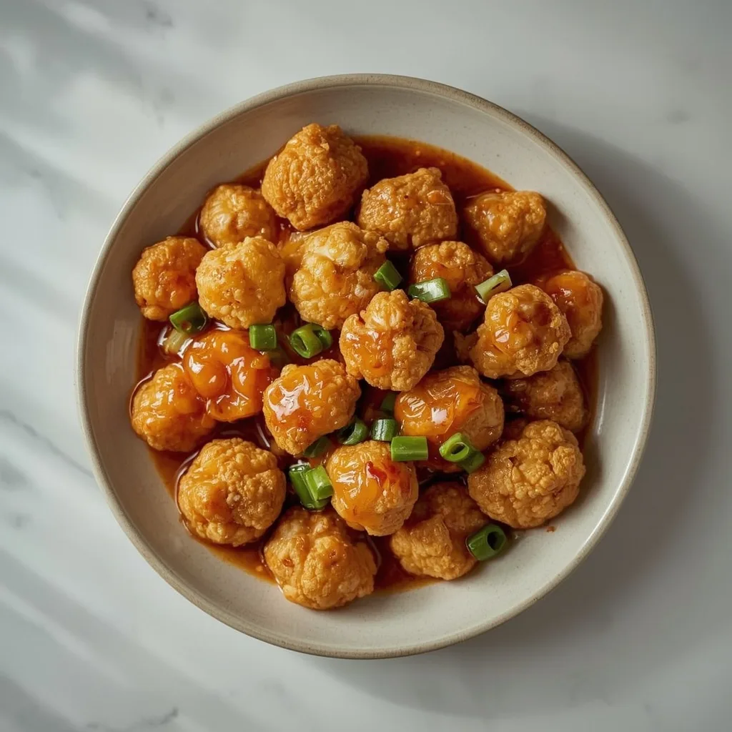 Vegan Panda Express Orange 'Chicken' and Cauliflower